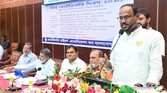দেশের অর্থনীতি মজবুত করতে প্রাণিসম্পদ খাত অত্যন্ত গুরুত্বপূর্ণ: মৎস্য ও প্রাণিসম্পদ প্রতিমন্ত্রী