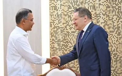 প্রধানমন্ত্রীর সঙ্গে রোসাটম ডিজির সৌজন্য সাক্ষাৎ