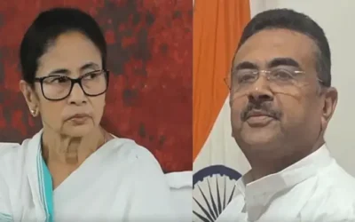  তৃণমূলের সঙ্গে ব্যবধান বাড়াচ্ছে বিজেপি, এগিয়ে ১৯৫ আসনে