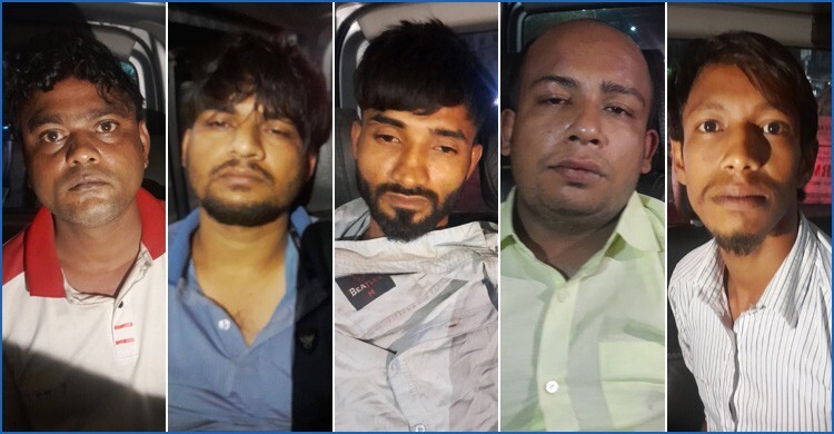 আদাবরে কুপিয়ে টাকা ছিনতাই: ‘কবজি কাটা’ গ্রুপের ৫ জন গ্রেফতার