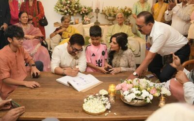 ৬১ বছর বয়সে তৃতীয় বিয়ে সারলেন আমির খান ছবি প্রকাশ