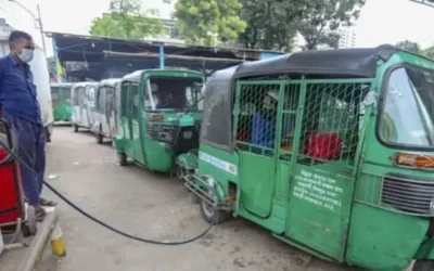 কমিশন বাড়ানোর দাবিতে ২৩ আগস্ট থেকে সিএনজি স্টেশন বন্ধ রাখার ঘোষণা