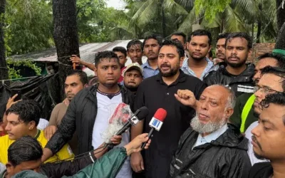 বেড়িবাঁধের বরাদ্দের এক টাকাও লুটপাট হতে দেওয়া হবে না : নাহিদ ইসলাম