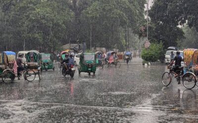 বৃষ্টির প্রবণতা বাড়ছে, ১৫ অঞ্চলে ঝড়-বজ্রবৃষ্টির পূর্বাভাস