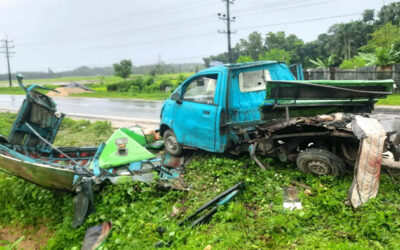 চকরিয়ায় বাসের ধাক্কায় লেগুনার ৪ যাত্রী নিহত, আহত ৫