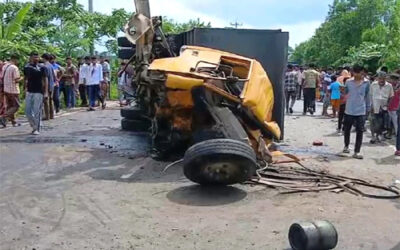 গোপালগঞ্জে বাস-ট্রাকের মুখোমুখি সংঘর্ষ, নারীসহ নিহত ৩