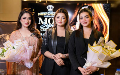 মিস ইন্টারকন্টিনেন্টাল বাংলাদেশে নওশিন সুধা-বুশরা কবির