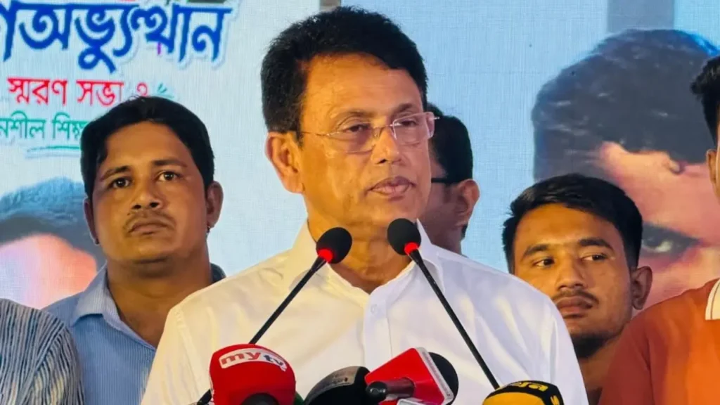 ফ্যাসিস্ট দল আওয়ামী লীগ দেশকে ধ্বংস করতে চেয়েছিল : শিক্ষামন্ত্রী