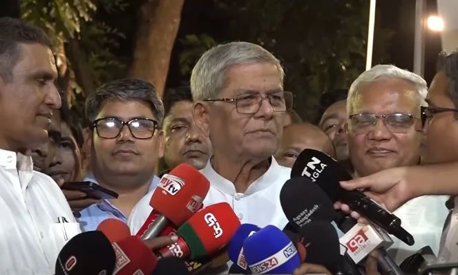 রাষ্ট্রপতি পদে দলীয় প্রার্থী চূড়ান্তের দায়িত্ব প্রধানমন্ত্রীকে দিয়েছে বিএনপির স্থায়ী কমিটি : মির্জা ফখরুল