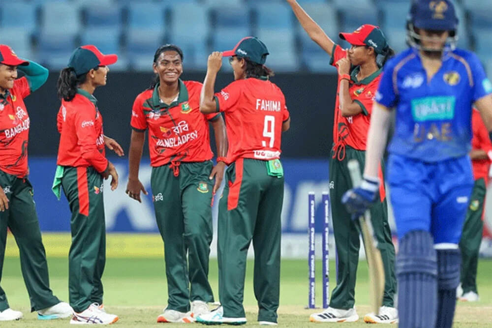আরব আমিরাতকে হারিয়ে নারী এশিয়া কাপের সেমিফাইনালে বাংলাদেশ