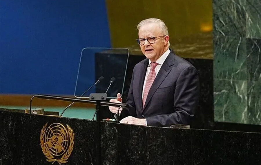 ফিলিস্তিন-ইরান ইস্যুতে জোরালো পদক্ষেপ চান অ্যালবানিজ