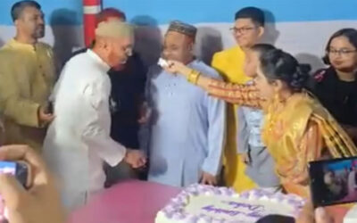 থানার ফটক বন্ধ রেখে ওসির ছেলের জন্মদিন, ভিডিও ভাইরাল