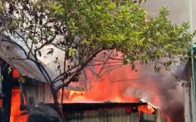 ব্রাহ্মণবাড়িয়ায় আগুনে পুড়ল ১০ ঘর, নিঃস্ব ১৪ পরিবার