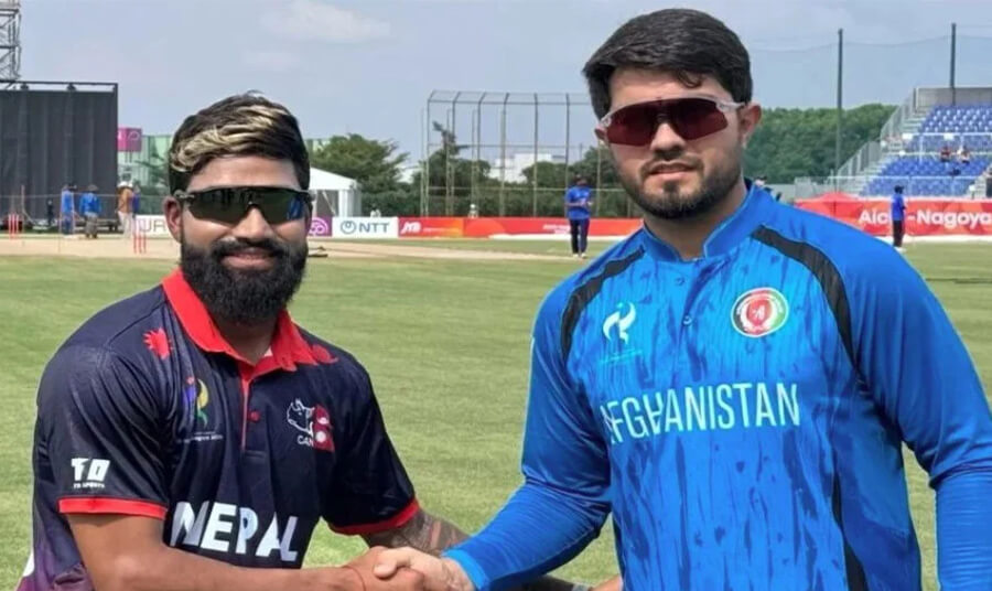 এশিয়ান গেমসে আফগানিস্তানকে ৫ উইকেটে হারাল নেপাল