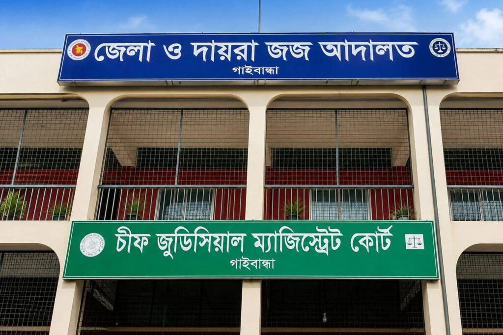 গাইবান্ধায় ম্যাজিস্ট্রেটের স্বাক্ষর-সিল জাল, বাবা-ছেলের বিরুদ্ধে মামলা