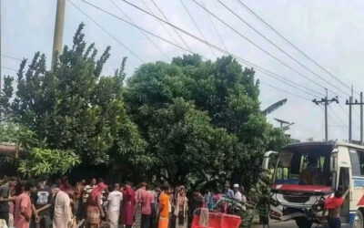 ময়মনসিংহে বাস-সিএনজির মুখোমুখি সংঘর্ষ, নিহত ৭