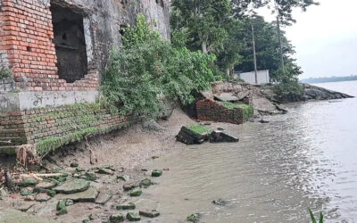 বাগেরহাটের সাত নদীতে ভয়াবহ ভাঙন, নদীগর্ভে শত শত হেক্টর জমি