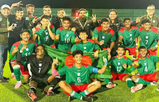 গ্যাবনকে হারিয়ে ফেস্টিভ্যালের ফাইনালে বাংলাদেশ