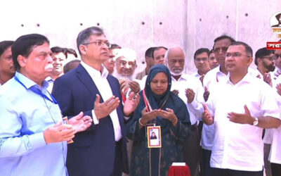 ওসমানী উদ্যানে ‘জুলাই স্মৃতিস্তম্ভ’ উদ্বোধন